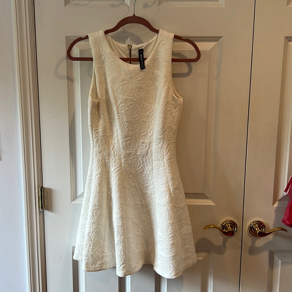 Design Lab for Lord & Taylor mini ivory dress